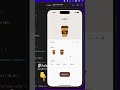 Flutter Ordering App UI #shorts #flutter #coding #programming #crossplatformdevelopment