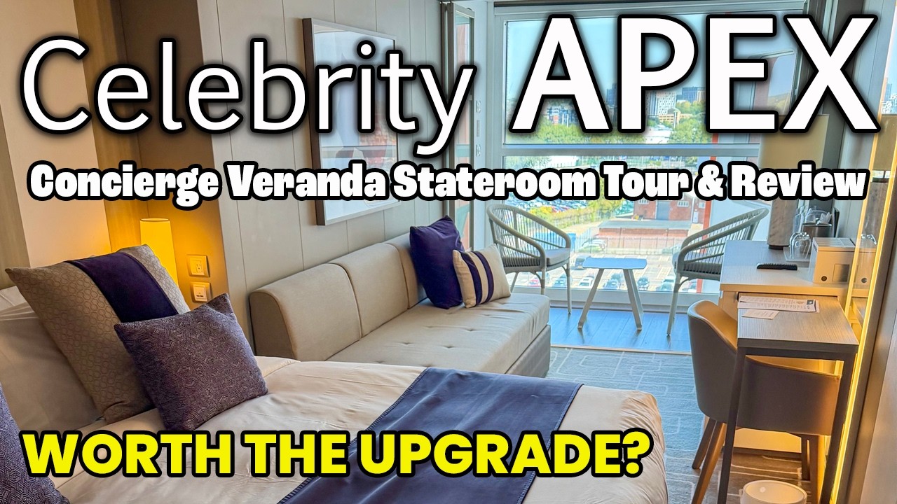 Celebrity Apex | Concierge Infinite Veranda Stateroom (Partial View) | Cabin 9188 Tour & Review