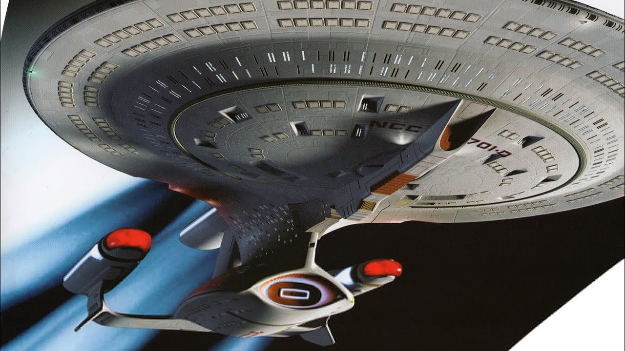 Star Trek Official starships Collection U.S.S Enterprise ncc-1701-d del futuro 