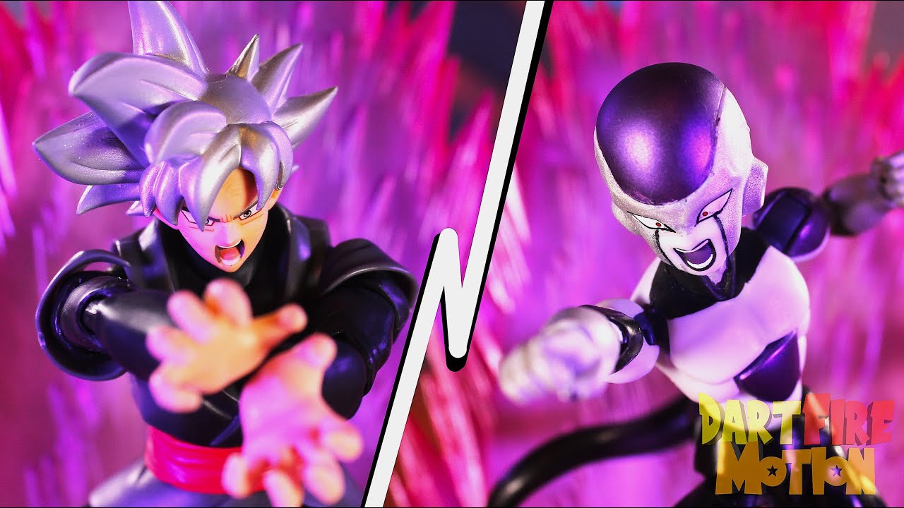 Goku Black VS Frieza - Clash of the Evils - Dragon Ball Stop Motion