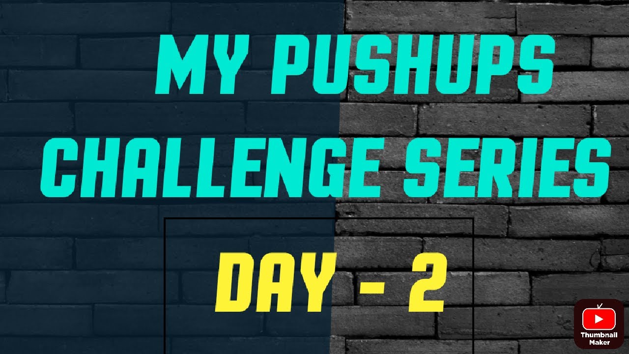 My 1 month pushup series day -2