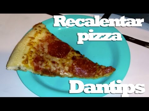 Como recalentar correctamente pizza en microondas - Dantips - YouTube