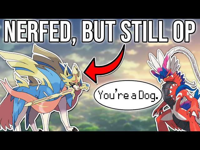 Zacian Crowned is NERFED in Gen 9.. Was It Enough? 