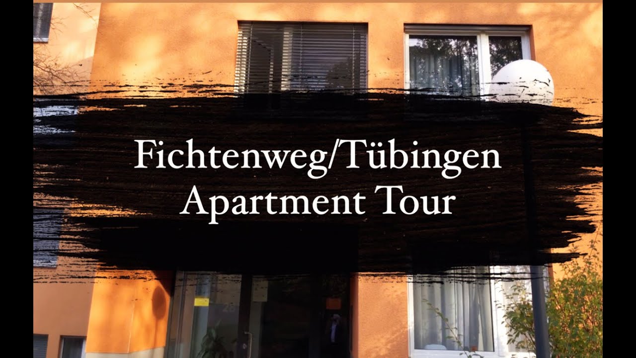 Fichtenweg Apartment Tour Universität Tübingen YouTube