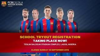 Fcbescola is the flagship fc barcelona school aimed at boys and girls
between 6 18 years of age its main objective to provide a
comprehensive trai...