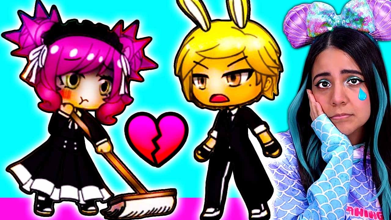 She was just a MAID until her BOSS did THIS to her... 💔 Gacha Life Mini Movie Love Story Reaction