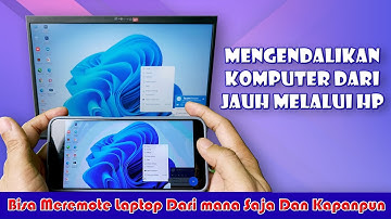 Cara Mengendalikan Laptop Dari Jarak Jauh Melalui HP || TeamViewer || How to Remote PC by Phone