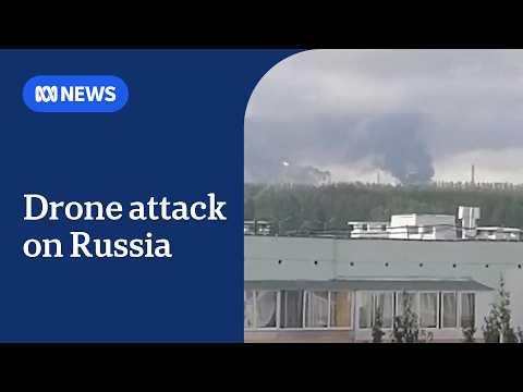 <strong>Ukraine</strong> launches barrage of deadly drone attacks deep inside <strong>Russia</strong> | ABC <strong>NEWS</strong>