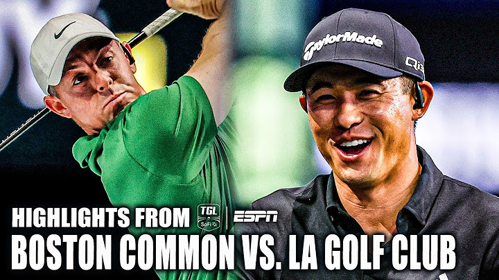 TGL HIGHLIGHTS: Boston Common Golf vs. Los Angeles Golf Club | TGL on ESPN