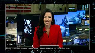 LIVE on NYSE TV Join us in celebrating Viking setting sail on NYSE! (NYSE: VIK)