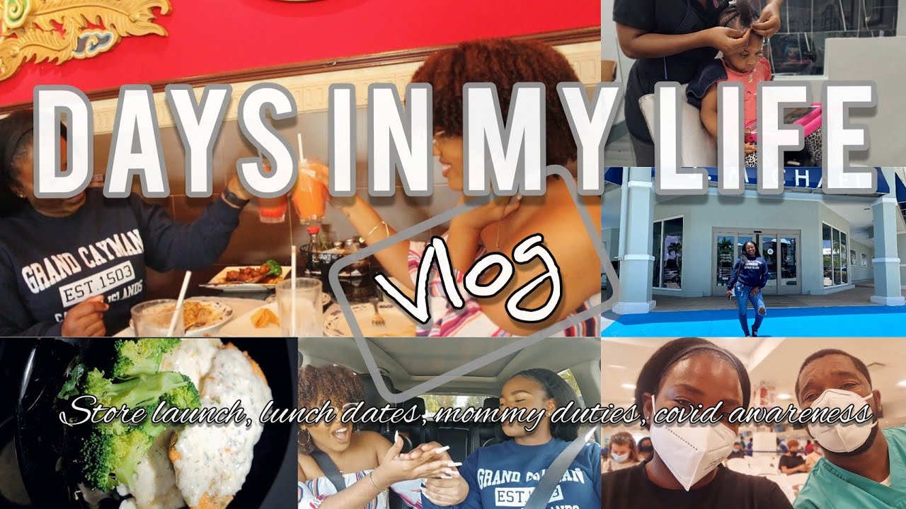 Vlog #3 | A Couple Days In My Life | Store Launch | Lunch Dates - YouTube