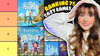 Ranking EVERY Cozy Game I Played in 2023 (75 GAMES!) 🏆
