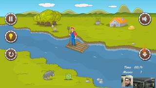 River Crossing Logic IQ Level 1 Solution
