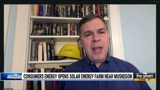 Consumers Energy opens solar energy farm near Muskegon