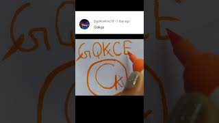Gokce Name logo design/Comment your Name #nameart #namelogo #viral #trending #art Resimi