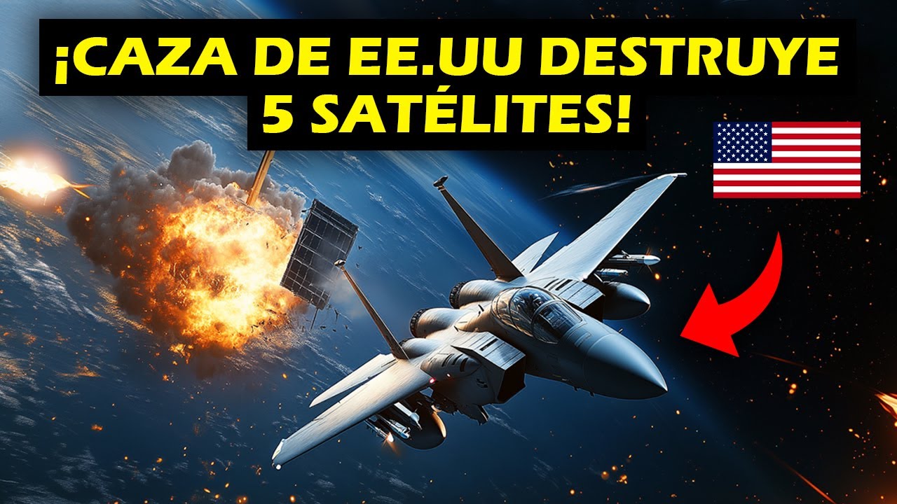 La MISIÓN SECRETA del F-15: ¡DERRIBÓ SATÉLITES desde el AIRE con un SOLO DISPARO!