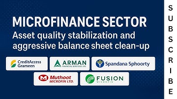 Microfinance Sector - Setting up stage for robust profitability in 2H and FY27
