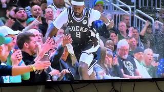 Bobby Portis Exploding Beer Can made Shot Celebration! Donβt spill your drink by him!