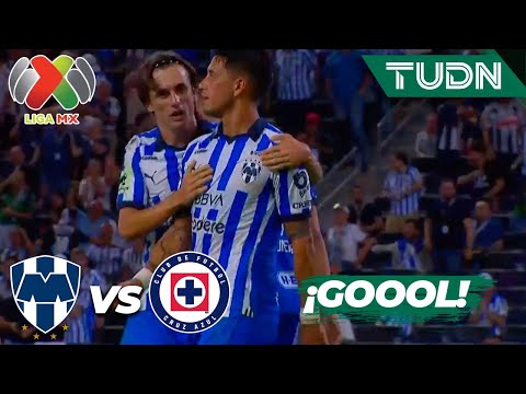 ¡GOL RAYADO! Meza empata el partido | Rayados 1-1 Cruz Azul | AP2023-J6 | Liga Mx | TUDN