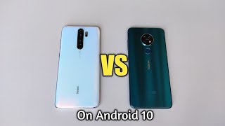 REDMI NOTE 8 PRO VS NOKIA 7.2 ANDROID 10 - SPEED TEST!!