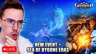 First Dive into Sea of Bygone Eras & New Event! 🌊 | Genshin Impact LIVE