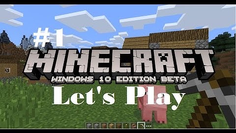 Minecraft  Windows 10 Edition Let