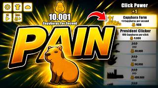 I Clicked 10 000 Capybaras With NO Upgrades Capybara Clicker