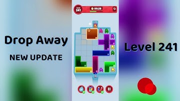 Drop Away Level 241 Walkthrough - NEW UPDATE | Step-by-Step Guide 🧠 | SolutionGuruji