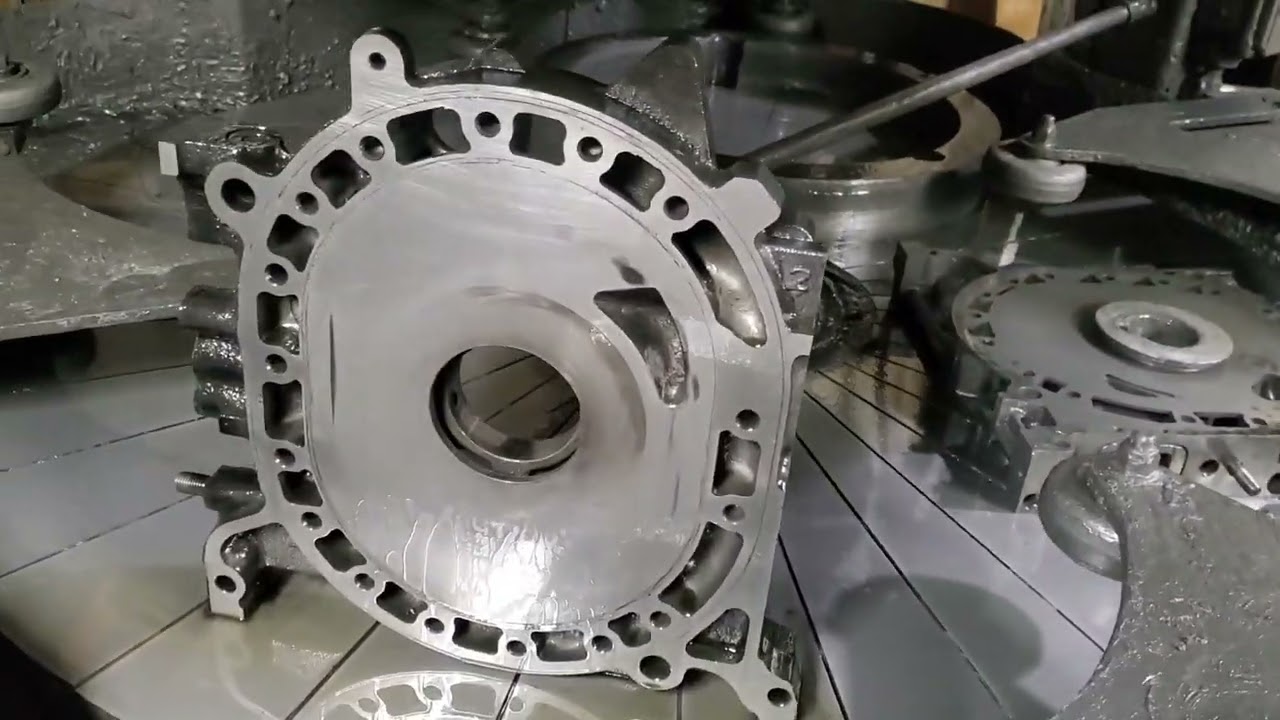 WHY? Lapping RX7 & RX8 Side Plates is GREAT - Rotary Engine Service and Tech Mazda RX7 13b 12a 20b