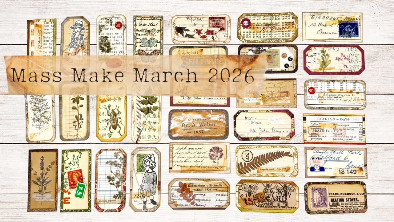 You Won’t Believe How Many Labels You Can Make From Scraps #MassMakeMarch2026