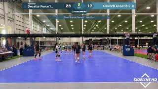 CinciVB Acad 15-2 vs. Decatur Force 15Teal (2026.05.17)