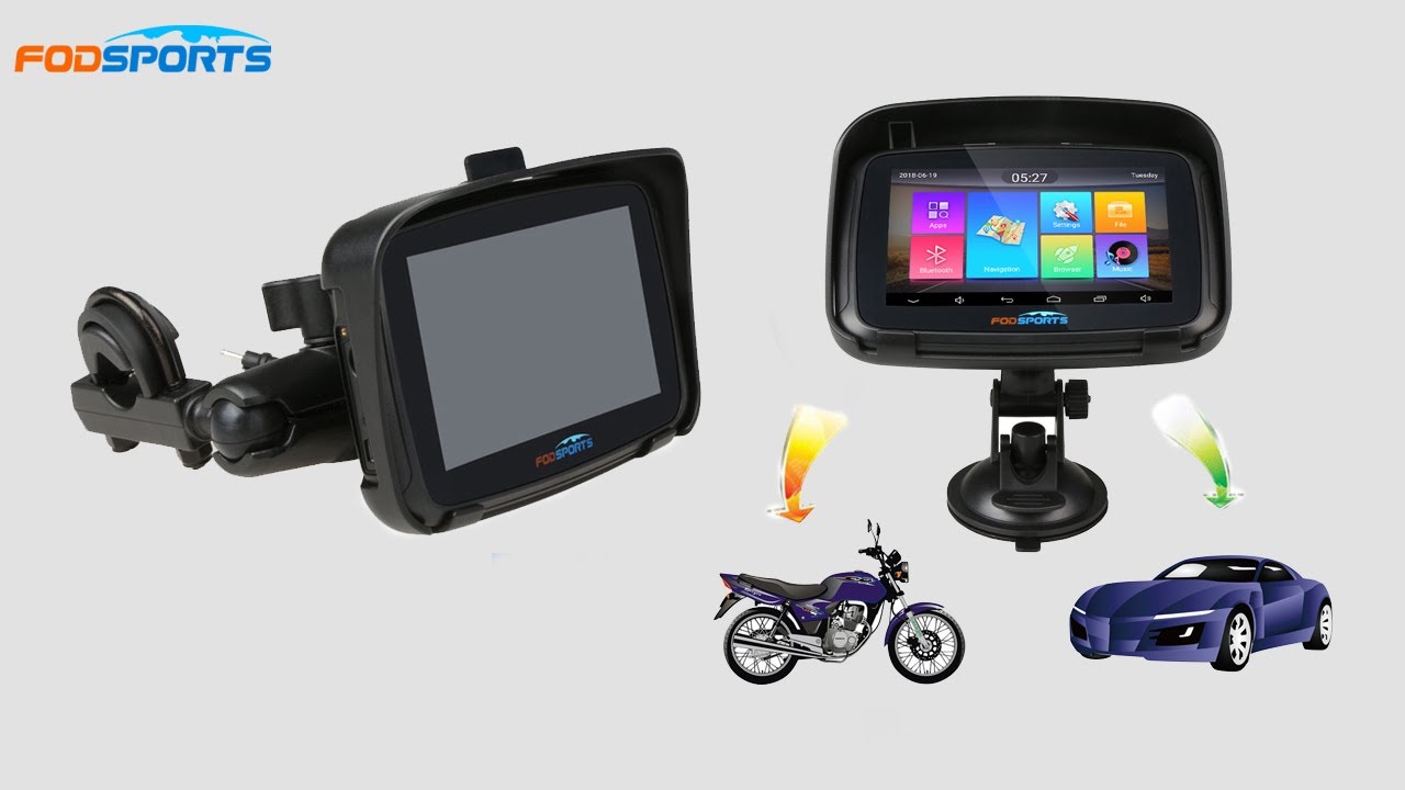 5 Inch Motorcycle GPS M5S Pro