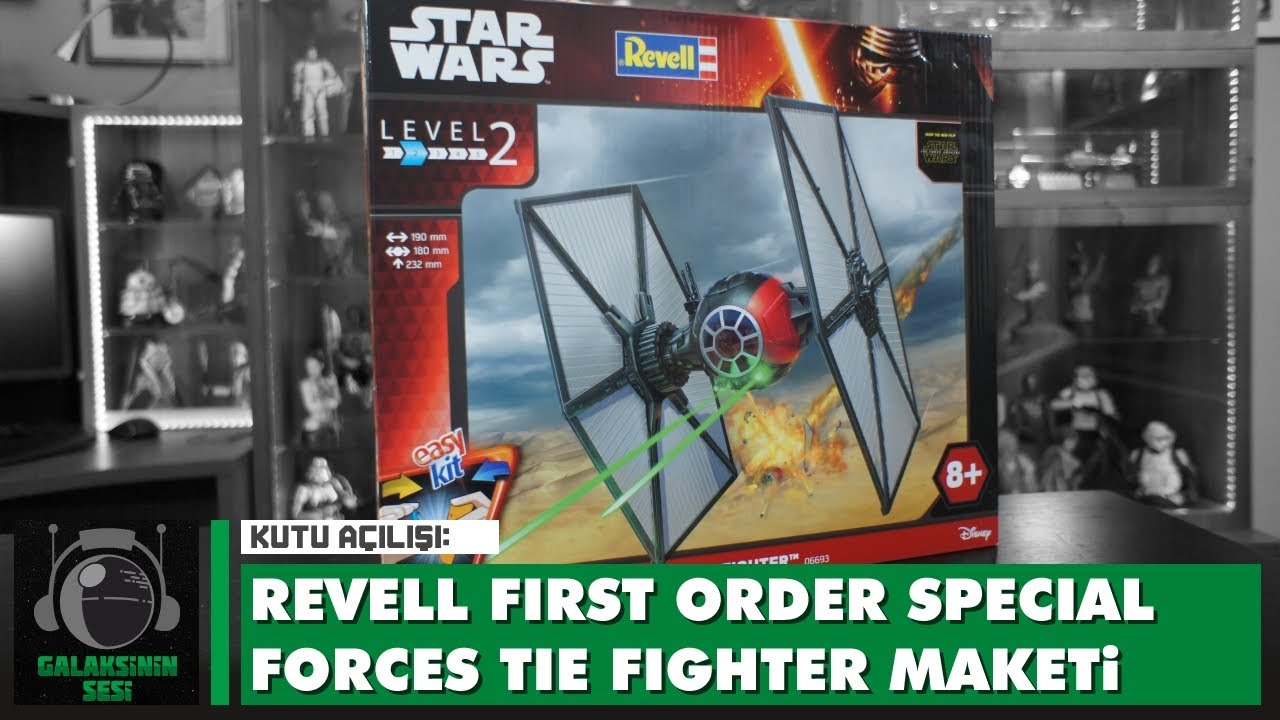 Unboxing & Review : Revell First Order Special Forces Tie Fighter - YouTube