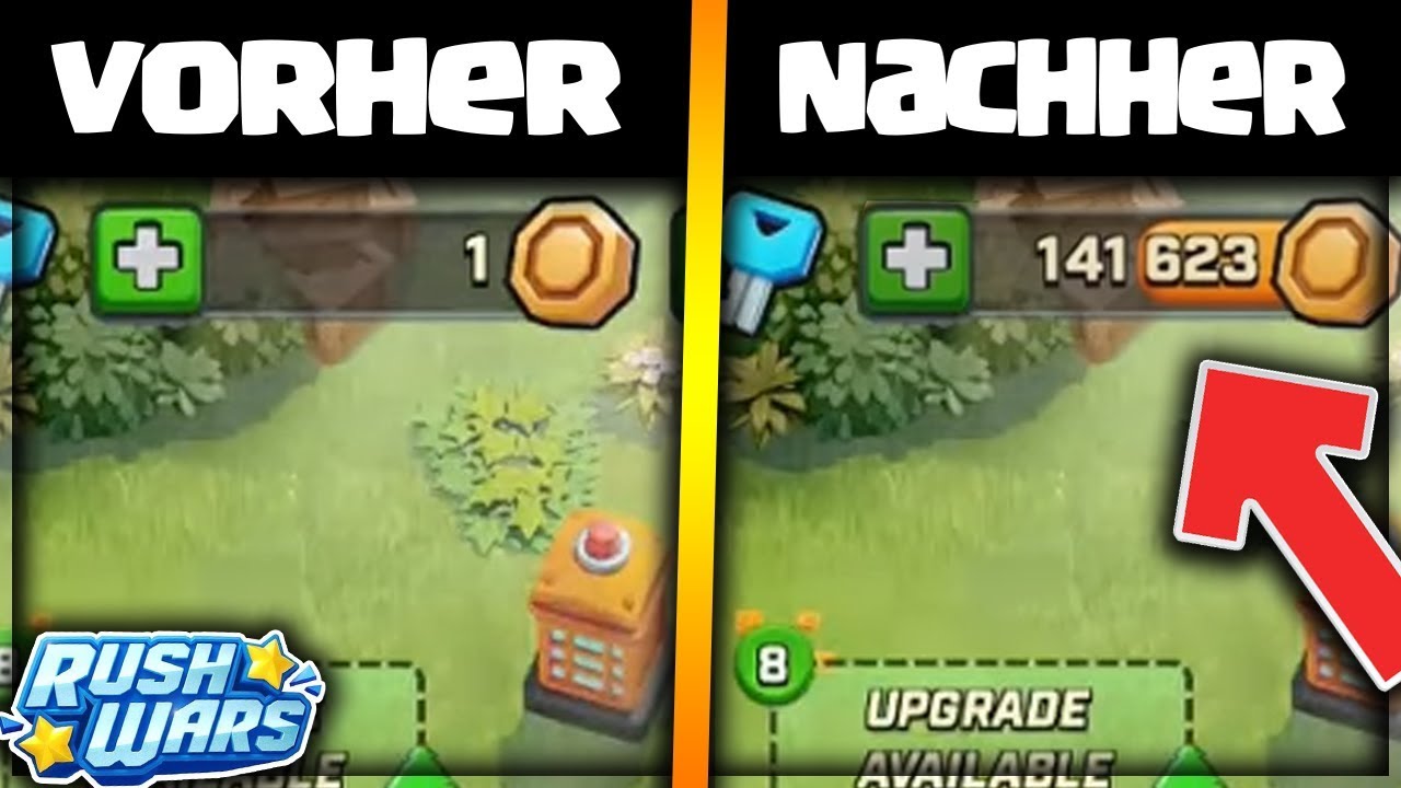 Mit diesen TRICKS mehr GOLD als alle anderen haben!! | Rush Wars [Deutsch/Germs]