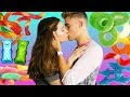 Gummy Candy Kissing Challenge! *GONE WRONG*