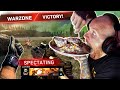 I SPECTATED WARZONE SOLOS WHILE EATING... (PART 2)
