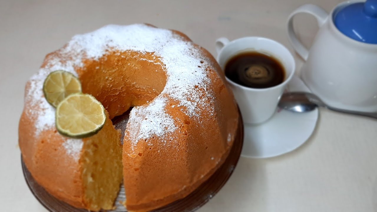 Cake au citron/كيكة بالليمون الحامض