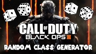 BLACK OPS 3 - Random Class Generator #1 - Hardcore FFA!