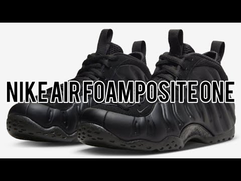 Nike Air Foamposite One Triple Black 