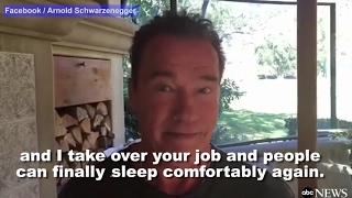 Arnold Schwarzenegger Responds to Trump | ABC News
