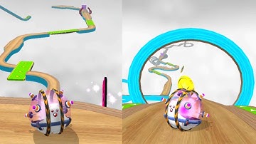 Going balls super speedrun gameplay level 721 to 724, enjoy your life