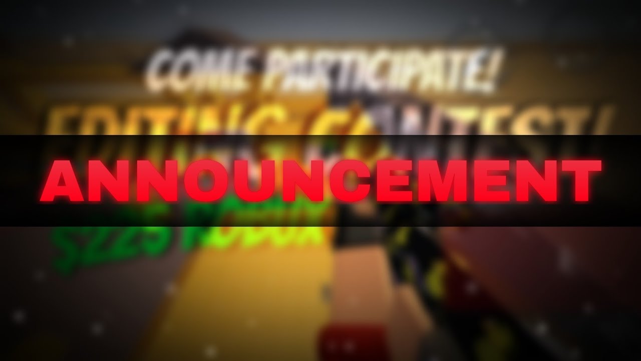 Announcement for mrdncec Roblox YouTube