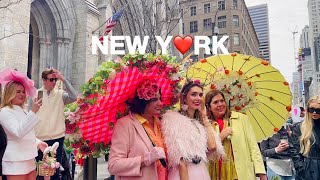 [4K]🇺🇸NYC Spring Walk🗽Easter Sunday on 5th Avenue🌷🌼 Easter Bonnet Festival in NYC | Mar 2024