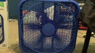 2019-20 Lasko B20308 Cool Colors Box Fan 1 Of 2 Blue