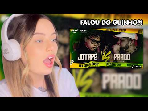 (EXPLANOU O TRIO?) JOTAPÊ X PRADO | PRIMEIRA RODADA | 1ª ALDEIA CUP 2026 | REACT Anna Caleg