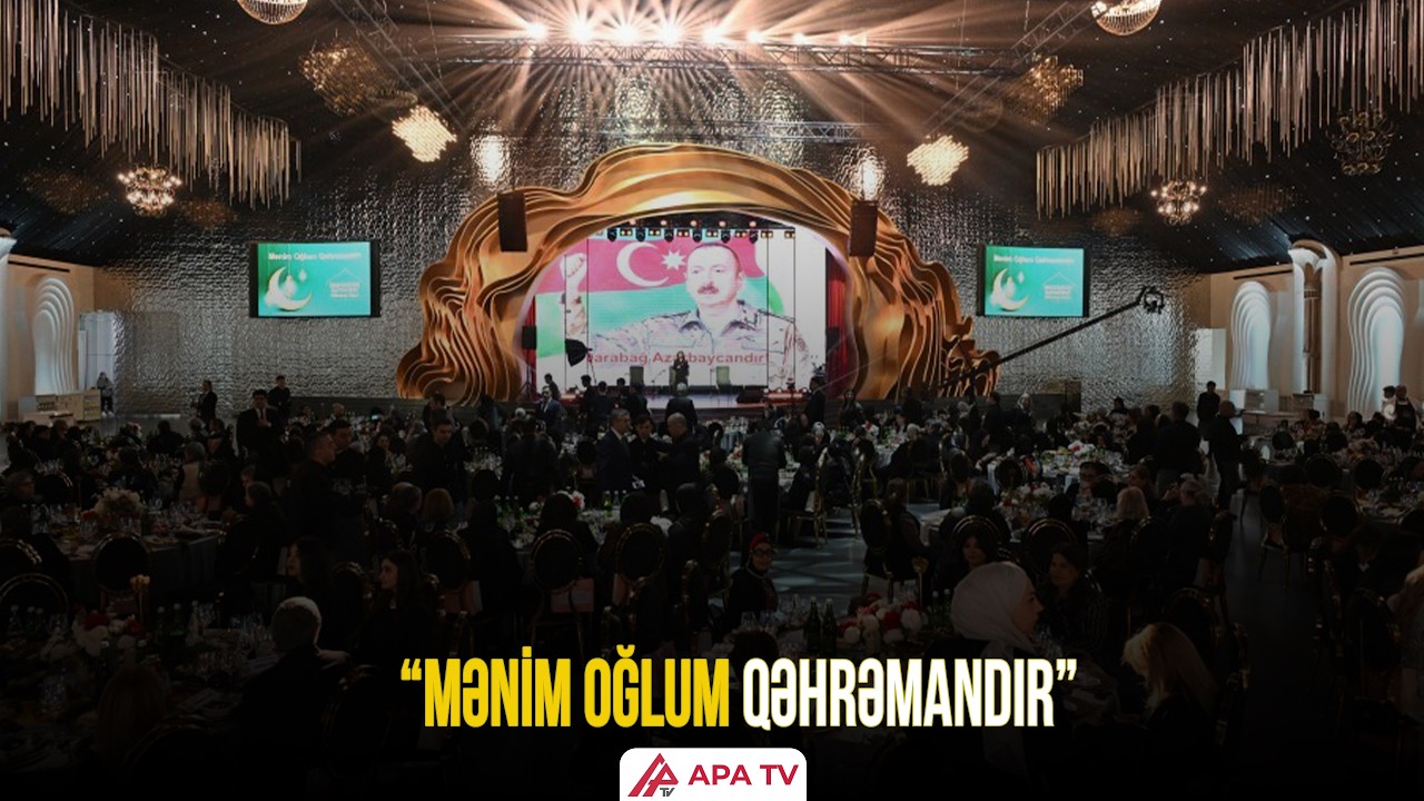 Leyla Əliyeva şəhid anaları ilə iftar süfrəsində iştirak edib | APA TV