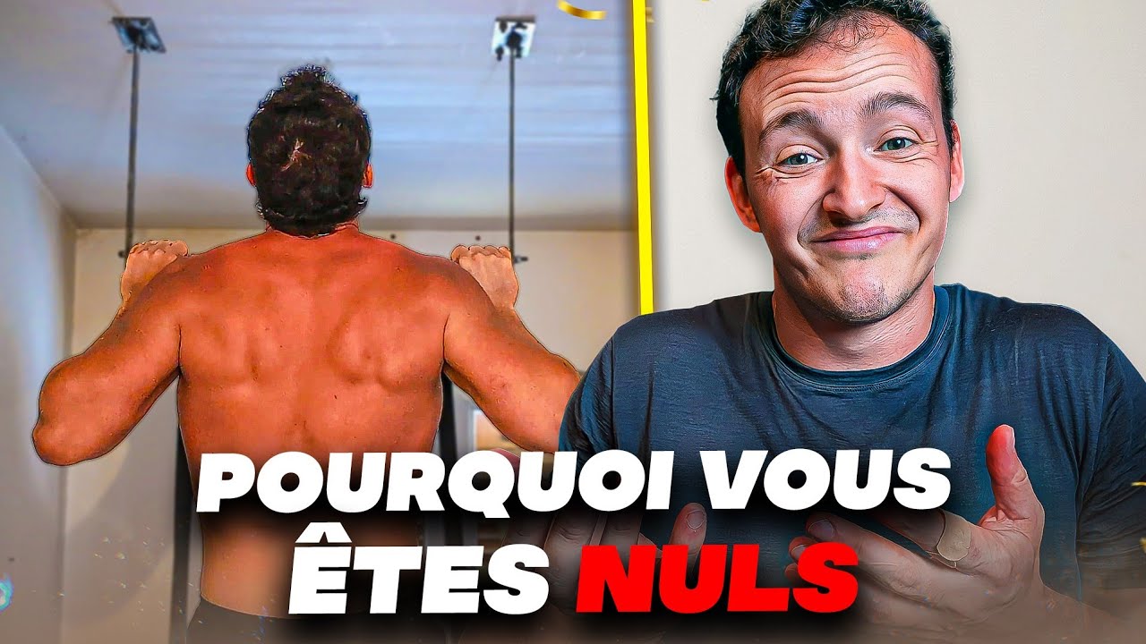 Pourquoi c’est si dur de faire beaucoup de tractions