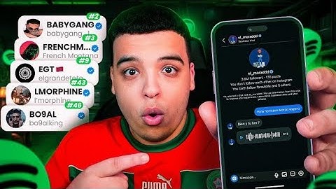 راسلت أشهر 50 مغني مغربي ! واش اجاوبني؟