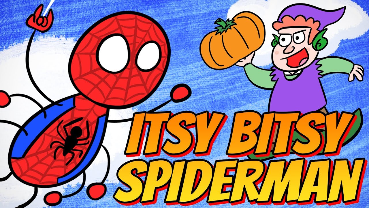The Itsy Bitsy Spiderman 🕷️ A SUPERHERO 🦸 Nursery Rhyme for PreSchool  Kids | Cool School - YouTube