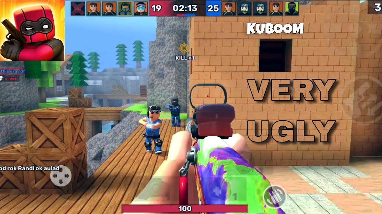 VERY UGLY MATCH IN KUBOOM 🤢 #kuboom - YouTube